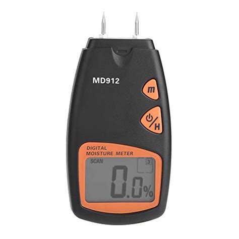 Wood Meter Tester MD912 Pin Type Digital LCD Sensor Timber 